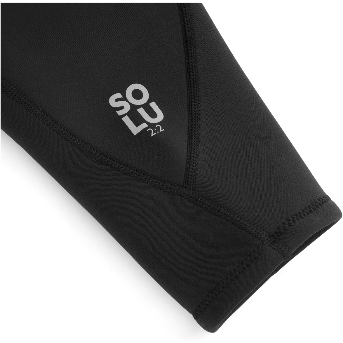 2026 Nyord Mens Solu Yulex 2/2mm Short Sleeve Chest Zip Fl Wetsuit SOLM22SSF001 - Black